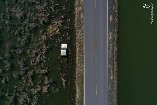 ببینید طوفان دلتا با آمریکا چه کرد