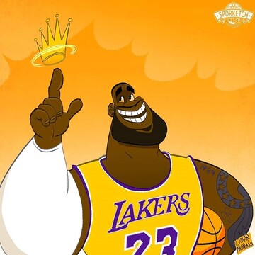 پادشاه بسکتبال را ببینید!