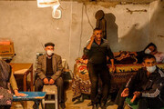 ببینید | تصاویری غم‌انگیز از مردمان شهر ترتر آذربایجان در پناهگاه جنگی