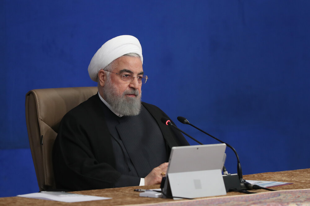 روحانی: کاری کردیم اروپایی ها در کنار ما و مقابل آمریکا بایستند