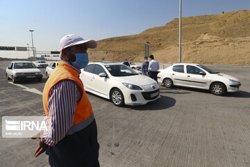 کنترل و تردد خودروها در مبادی ورودی خروجی تهران