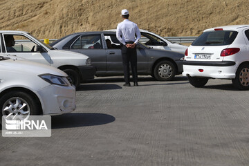 کنترل و تردد خودروها در مبادی ورودی خروجی تهران