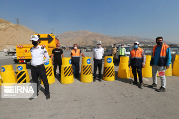کنترل و تردد خودروها در مبادی ورودی خروجی تهران