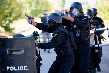  تصاویر | مانور پدافندی مقابله با عملیات تروریستی در مراکز حیاتی