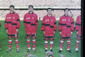 دار و دسته سلطان پرسپولیسی‌ها در تپه‌های داودیه/عکس