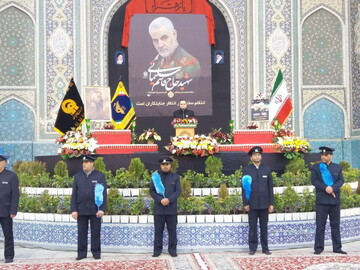 ببینید |  آیین سوگواری رحلت پیامبر (ص) بر مزار حاج قاسم سلیمانی