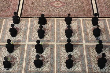مراسم خطبه خوانی شب شهادت حضرت امام رضا (ع) - حرم مطهر رضوی