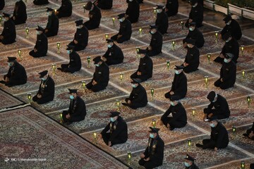مراسم خطبه خوانی شب شهادت حضرت امام رضا (ع) - حرم مطهر رضوی