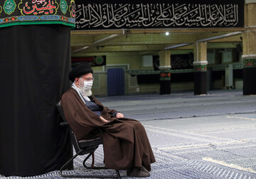 مراسم عزاداری شهادت امام رضا(ع) در حضور رهبر انقلاب