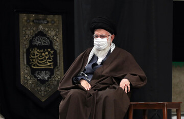 مراسم عزاداری شهادت امام رضا(ع) در حضور رهبر انقلاب