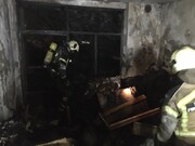 آتش سوزی در ساختمان ویلایی و کشف بدن بی جان زن ٨٠ ساله در محل