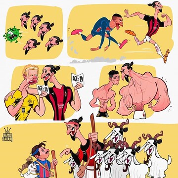 ببینید زلاتان در ۳۹ سالگی چه میکنه!