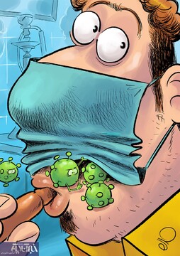 ببینید: قلیون کشیدن در شرایط قرمز تهران! 