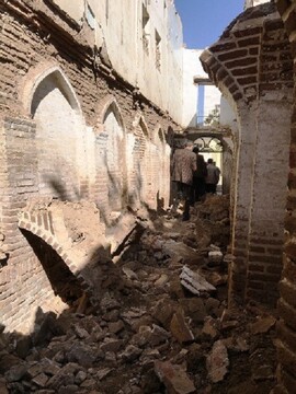 برخورد قضایی با عاملان تخریب ساباط تاریخی خیابان عبید زاکانی