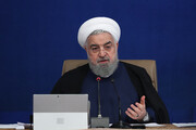 روحانی: حمایت رهبری بار دولت را سنگین‌تر کرد/۲ قوه دولت را یاری کنند