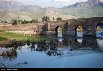 پل کهنه ساسانی در آستانه تخریب