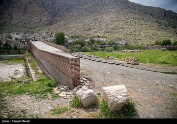 پل کهنه ساسانی در آستانه تخریب