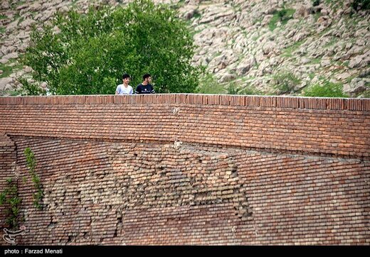 پل کهنه ساسانی در آستانه تخریب