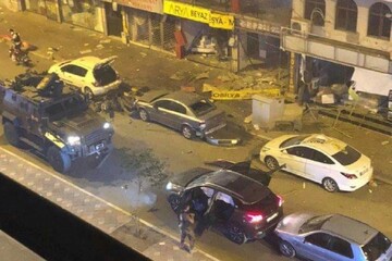 عکس | تصویری از مکان انفجار و بروز حمله تروریستی در ترکیه