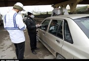 بیش از ۶ هزار خودرو در تهران به دلیل ماسک نزدن جریمه شدند