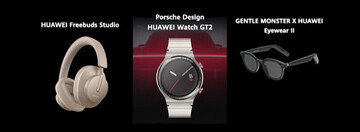 رونمایی هوآوی از ساعت هوشمند Porsche Design Watch GT2، هدفون FreeBuds Studio و عینک هوشمند EyeWear II