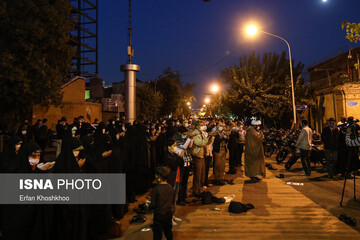 تجمع اعتراضی مقابل سفارت فرانسه در تهران