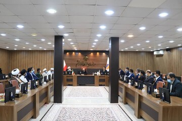 تجلیل از جهادگران بسیج سلامت در جزیره قشم