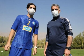 مدافع جنجالی استقلال مشکوک به کرونا