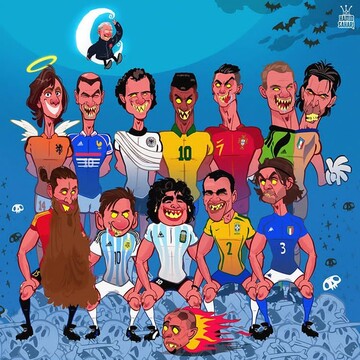 وحشتناک‌ترین تیم فوتبال تاریخ رو ببینید!