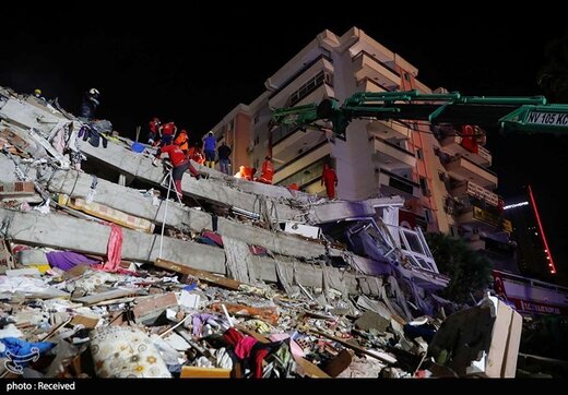 زلزله در ازمیر - ترکیه