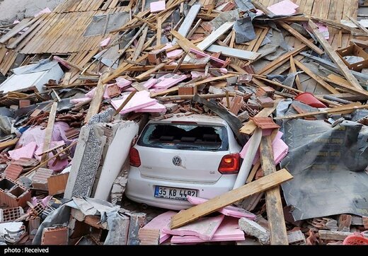 زلزله در ازمیر - ترکیه