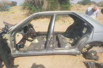 ببینید | بلایی که سارقین بر سر پژو دزدی آوردند