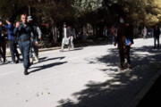 ببینید | وقوع انفجار و تیراندازی در نزدیک دانشگاه کابل