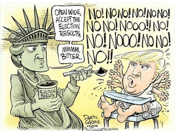 بچه خوبی باش و نتایج انتخابات رو قبول کن!