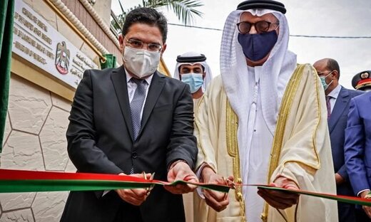 امارات به عنوان اولین کشور عربی کنسولگری خود را در صحرای غربی افتتاح کرد/عکس