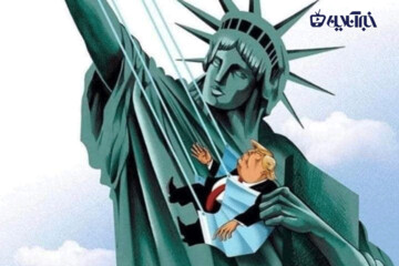 ببینید | تصویری دیدنی از ترامپ بعد از نتیجه انتخابات