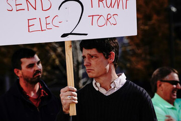 ببینید | تظاهرات حامیان ترامپ در اعتراض به نتایج انتخابات