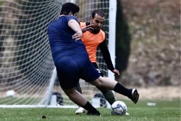 عکس | فیگور خاص بهنام بانی برای گلزنی!