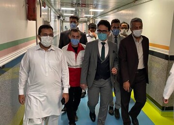 اعزام ۱۵ بیمار به بیمارستان بقیه‌الله اعظم تهران توسط منطقه آزاد چابهار