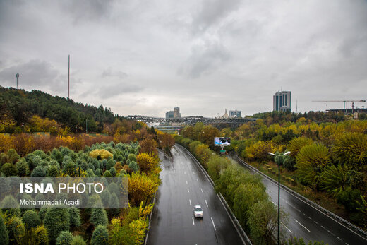 طبیعت تهران در فصل پاییز