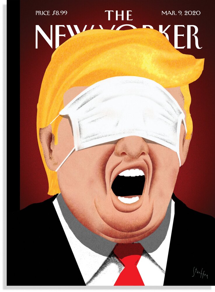 تصاویر جنجالی ترامپ روی جلد مجله‌ها 2