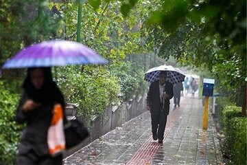 احتمال بارندگی در تهران/ کیفیت هوا پایین می‌آید