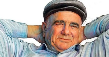 عکس | تصویری دیده نشده از استاد شجریان سوار بر اسب