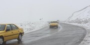 جاده چالوس تا غروب بسته است؛ کندی تردد در جاده‌های ۹ استان به دلیل برف و باران
