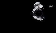 ببینید | «اژدهای» اسپیس‌ایکس فضانوردان را به ایستگاه فضایی بین‌المللی رساند