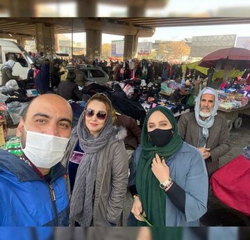 بازارگردی های «نرگس آبیار»/ تصاویر