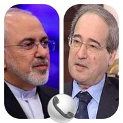 ظریف به وزیر خارجه جدید سوریه تبریک گفت