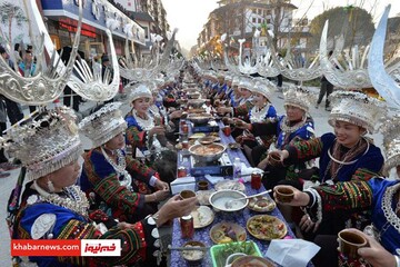 عکس|جشن سال نو در چین بدون ترس از کرونا