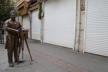 ببینید | بازار وکیل شیراز در سکوت کرونایی