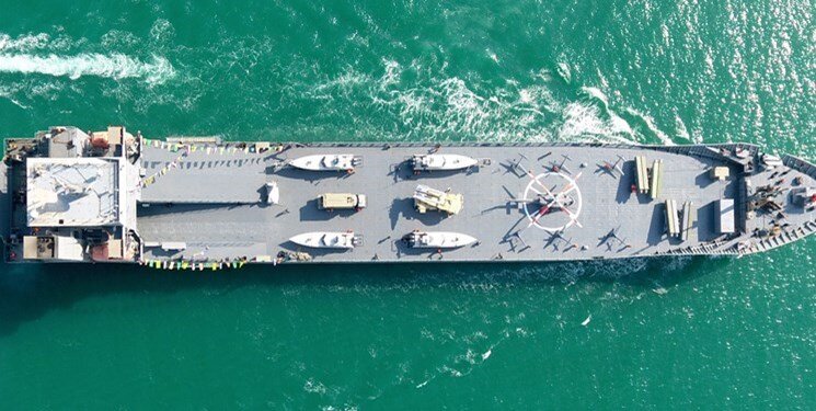 گزارش جروزالم پست از ناو اقیانوس‌پیمای ایران؛ این یک زرادخانه شناور است